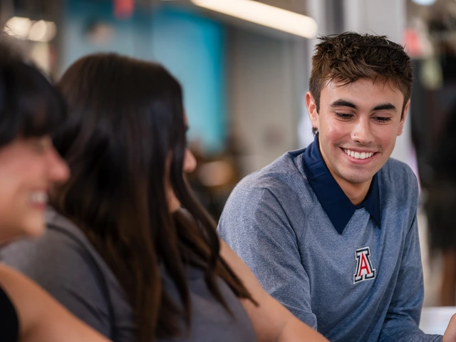 Brady Lary at the SBS Student Lounge