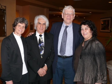 Diane Austin, Adib Sabbagh, 2014 speaker McGuire Gibson, Vivi Sabbagh.